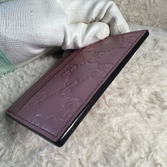 Gucci Card Case in Guccissima Leather - Picture 6 of 7